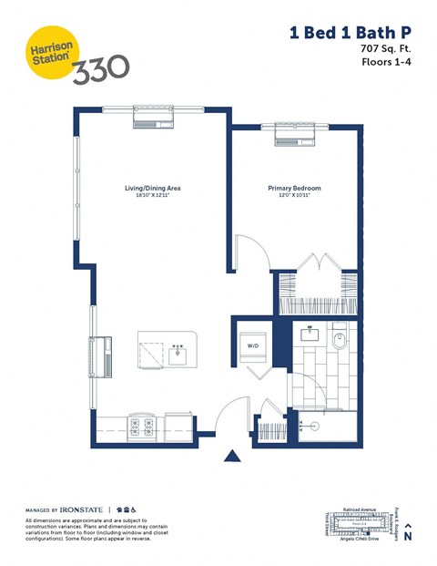 this floor plan is an approximation of a 1 bed 1 bath p plan